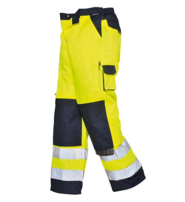 Pantalon Haute visibilité jaune et marine